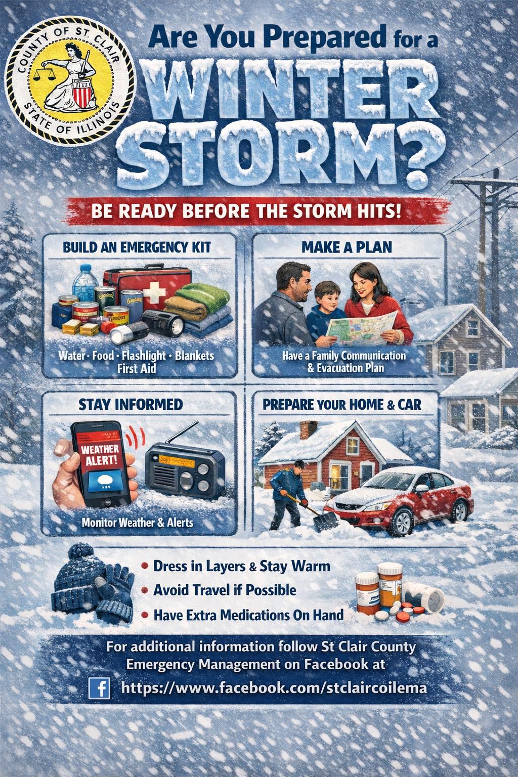 Winter Storm Info Graphic
